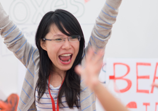 A teacher engaging the class during an enrichment lesson at The Learning Lab