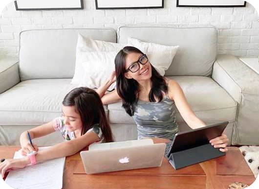 Jamie Yeo, mother of a student at The Learning Lab