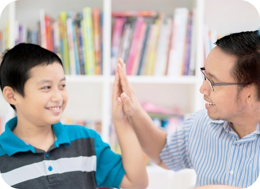 Mr Lim, father of a student at The Learning Lab